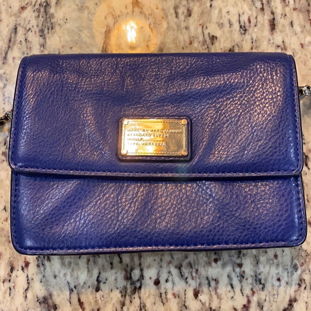 Marc jacobs blue purse